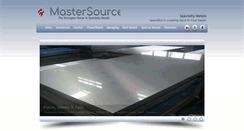 Desktop Screenshot of mastersourceco.com